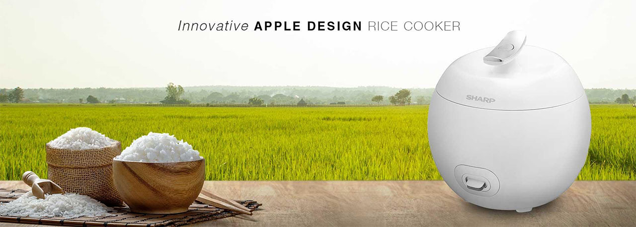 Innovative Apple Design Rice Cooker